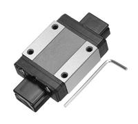 QUARKZMAN MGN15C Cojinete Lineal Bloque De Deslizamiento Con Guía Mini Y Llave Para Carril De Guía Lineal De 15mm Impresora 3D Máquina CNC