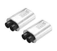 QUARKZMAN Microondas Condensador Reemplazo Alto Voltaje Horno Condensador 2100VAC 1.10uf Paquete de 2