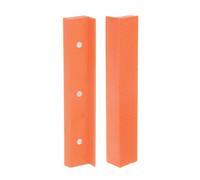 QUARKZMAN Mordaza Magnética para Tornillo de Banco de 6 Pulgadas, Ranura Lisa, Almohadillas de Nylon Suave, Cubiertas Protectoras Multiusos para Carpintería, Fontanería, Amarillo