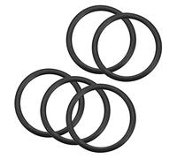 QUARKZMAN Nitrilo Goma Juntas Tóricas 31x24x3,5mm Negro Redondo Junta 5uds | Arandela para Grifo, Plomería, Reparación, Sellado, Conexión