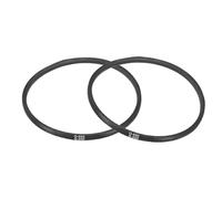 QUARKZMAN O-550 Correa de Transmisión de Goma, 2pcs Correa de conducción en V correa trapezoidal de caucho de bucle Tipo O para transmisión de potencia industrial, 550x6x10mm(LxAxPaso)