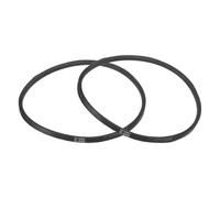 QUARKZMAN O-560 Correa de Transmisión de Goma, 2pcs Correa de conducción en V correa trapezoidal de caucho de bucle Tipo O para transmisión de potencia industrial, 560x6x10mm(LxAxPaso)