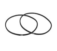 QUARKZMAN O-650 Correa de Transmisión de Goma, 2pcs Correa de conducción en V correa trapezoidal de caucho de bucle Tipo O para transmisión de potencia industrial, 650x6x10mm(LxAxPaso)