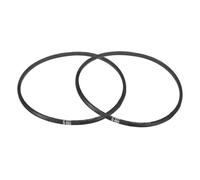 QUARKZMAN O-660 Correa de Transmisión de Goma, 2pcs Correa de conducción en V correa trapezoidal de caucho de bucle Tipo O para transmisión de potencia industrial, 660x6x10mm(LxAxPaso)