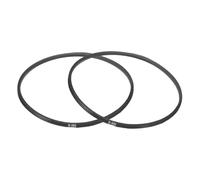 QUARKZMAN O-680 Correa de Transmisión de Goma, 2pcs Correa de conducción en V correa trapezoidal de caucho de bucle Tipo O para transmisión de potencia industrial, 680x6x10mm(LxAxPaso)