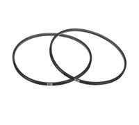 QUARKZMAN O-700 Correa de Transmisión de Goma, 2pcs Correa de conducción en V correa trapezoidal de caucho de bucle Tipo O para transmisión de potencia industrial, 700x6x10mm(LxAxPaso)