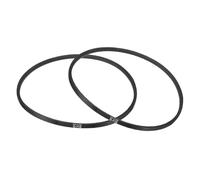 QUARKZMAN O-710 Correa de Transmisión de Goma, 2pcs Correa de conducción en V correa trapezoidal de caucho de bucle Tipo O para transmisión de potencia industrial, 710x6x10mm(LxAxPaso)