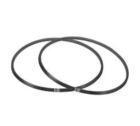 QUARKZMAN O-787 Correa de Transmisión de Goma, 2pcs Correa de conducción en V correa trapezoidal de caucho de bucle Tipo O para transmisión de potencia industrial, 787x6x10mm(LxAxPaso)
