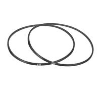 QUARKZMAN O-900 Correa de Transmisión de Goma, 2pcs Correa de conducción en V correa trapezoidal de caucho de bucle Tipo O para transmisión de potencia industrial, 900x6x10mm(LxAxPaso)
