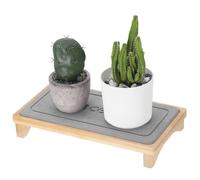 QUARKZMAN Organizadores de Fregadero de Secado Instantáneo Porta Esponja Y Dispensador de Jabón de Cocina Estante de Secado Rápido para Encimera de Cocina Baño Gris