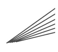 QUARKZMAN Pack de 6 Varillas de Fibra de Carbono, 1.5mm x 150mm para Herramienta de Bricolaje de Aviones RC, Tubo de Ala de Quadcopter