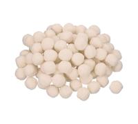 QUARKZMAN Paquete De 100 Bolas De Fieltro Pom De 2cm 20mm Beige