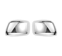 QUARKZMAN Par De Tapas De Cubierta De Espejo Retrovisor De Coche Cromadas Para El Lado Del Conductor Y Del Pasajero Para Nissan Navara D40 Frontier Cubiertas De Espejo Guardabarros