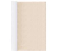 QUARKZMAN Parches de Reparación de Lino 15 3/4 "x 79" Cinta Autoadhesiva de Parches de Tela de Lino Fino para Sofá Tapicería de Muebles Ropa de Sofá Beige