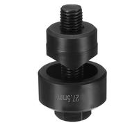 QUARKZMAN Perforador De Agujeros Para Chapa 27.5mm Acero De Rodamientos Corte Preciso Kit De Perforación Manual Con Vástago Hexagonal Externo Para Fregadero De Placa Metálica Negro