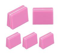 QUARKZMAN Perillas De Fader Universales, Tapas De Fader Rosadas para Mezclador Reemplazo De Potenciómetro Deslizante De Plástico para Controlador DJ Y Consola De Mezclador, Paquete De 5