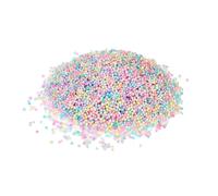 QUARKZMAN Perlas de Espuma Bolas de Espuma de 2-3mm para Decoraciones de Boda y Fiestas, Bolitas de Embalaje Pequeñas(Multicolor, 1 Paquete Aprox. 20000 Piezas)