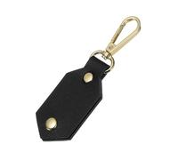 QUARKZMAN Personalizado Cuero Foto Llavero, Personalizado Foto Llave Cadena Personalizado Llavero Conmemorativos Regalos para Amigo Familia Amante, Negro