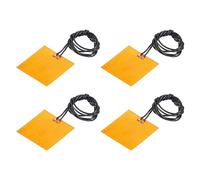 QUARKZMAN Placa Calefactora de Película 3W 3.7V Poliimida Térmica Almohadilla Adhesivo PI Calentador Elementos Película 36mmx24mm Calentador Tira Paquete de 4