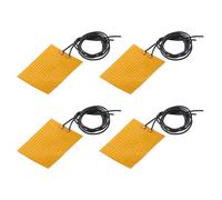 QUARKZMAN Placa Calefactora de Película Calefactora, 4.2W 5V Almohadilla Térmica de Poliimida Adhesiva, Elementos Calefactores de Película Pi de 47mmx37mm, Paquete de 4