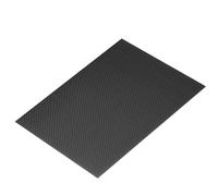 QUARKZMAN Planchas Panel Fibra Carbono 3K, 200 x 300 x 1mm Placa Fibra Carbono Laminado Brillante Tejido Liso Paneles Flexibles Para Aviones RC, Modelos Autos, Partes Automóviles