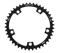 QUARKZMAN Plato De Bicicleta 130BCD 42T Plato Individual De Aluminio | Redondo Estrecho Ancho, Para Bicicleta De Carretera, Cadenas De 9/10/11 Velocidades