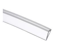 QUARKZMAN Protector De Bordes Transparente 13.1 Pies Canal En U De Silicona Guardas Para Bordes Ajuste 3/32"-1/8" Para Puertas De Auto Partes De Metal (9/32" Ancho X 1/2" Alto)