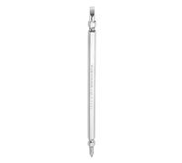 QUARKZMAN Punta Magnética de Doble Punta PH2/SL6 de 4 mm, 6"/150 mm, Vástago Hexagonal de 1/4", Punta Plana de Acero Cr-V con Ranura en Cruz para Destornillador Eléctrico, Taladro de Impacto