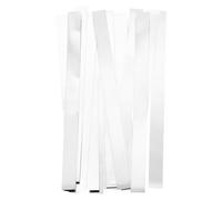 QUARKZMAN Puro Níquel Tira 0,1mm x 7mm x 100mm Baterías Soldadura Pestaña Níquel Soldadura Pestaña para Baterías Paquete y Puntal Soldadura, 25uds
