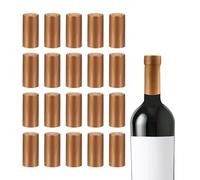 QUARKZMAN PVC Termorretráctiles Cápsulas Vino Botellas 30x60mm Oro 150uds