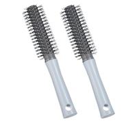 QUARKZMAN QUARKZMAN Cepillo Redondo Para El Cabello Peine Redondo Azul 2 Pack|Herramientas De Estilizado Para Secado Con Secador Añade Cuerpo Y Volumen Mujeres Hombres Cabello Largo Grueso