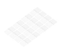 QUARKZMAN RC Bisagras 1.4 Pulgada x 0.8 Pulgada Ajustable Modelo Avión Remoto Control Aeronave Alas Partes Cuadrado Plástico Sueltas Hojas 16uds