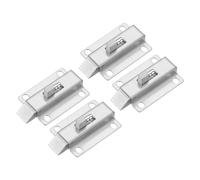 QUARKZMAN Resorte Bloqueo Cerradura, 50mm/2" Automático Resorte Cargado Cierres Inoxidable Acero Puerta Perno Pestillo para Puerta Ventana Gabinete Muebles, 4uds