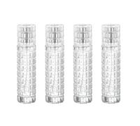 QUARKZMAN Rociador de Cóctel 4Pcs 100ml (3.4Oz) Botella de Spray de Vermut de Vidrio para Barra de Martini Perfume Recargable