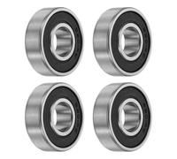 QUARKZMAN Rodamientos de Bolas 6201-1/2-2RS 12.7mm DI x 32mm DE x 12mm