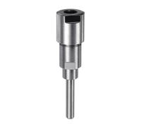 QUARKZMAN Router Collet Extensión Varilla Convertidor Adaptador 6.35mm a 6.35mm para Máquina de Grabado CNC Fresadora de Carpintería Bit