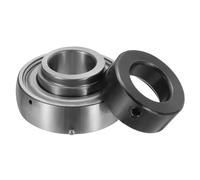 QUARKZMAN SA204-12 Cuscinetto A Sfera Insertito Diametro Interno 0.8" Con Collare Di Bloccaggio Eccentrico In Acciaio Cromato (GCR15)