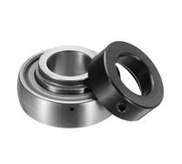 QUARKZMAN SA205-014 Cuscinetto A Sfera Con Collare Di Blocco Eccentrico Diametro Interno 0.9" Acciaio Cromato (GCR15)