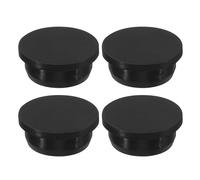QUARKZMAN Silicona Goma Agujero Tapón 34,3mm Diámetro Suave Flexible, Tapones de Goma para 33-34mm Agujero Negro 4uds