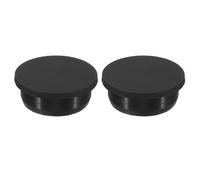 QUARKZMAN Silicona Goma Agujero Tapón 39,3mm Diámetro Suave Flexible, Tapones de Goma para 38-39mm Agujero Negro 2uds