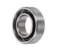 QUARKZMAN SMR137 Cojinete Híbrido De Bolas Cerámicas ABEC3 7x13x4mm Cojinete Miniaturas De Acero Inoxidable Híbrido Cerámico Para Robots Industriales Turbinas Motores