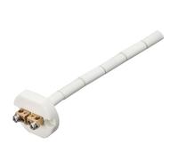 QUARKZMAN Sonda Termopar de Cerámica Tipo K de 4" para Horno de Cerámica, Horno de Mufla, Alta Temperatura -50 a 1300°C 1.5x100mm