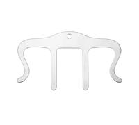 QUARKZMAN Sujetapáginas De Metal Para Partituras, Soporte En Forma De M Para Partituras Sujetapáginas Para Libros De Piano Para Tocar Al Aire Libre Libro De Piano Teclado Guitarra, Plateado