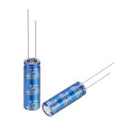 QUARKZMAN Super Condensador 3.8V 50F L25mmxD8mm Capacitancia Electroquímica Condensadores Electrolíticos De Aluminio Para Almacenamiento De Energía De Respaldo A Bordo Paquete De 2