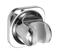 QUARKZMAN Supporto Doccia Autoadesivo Regolabile Senza Foratura Con Vite Per Doccia Manuale (G1/2", Argento)