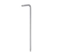 QUARKZMAN T20 Manipulación Prueba Torx Estrella Llave Taladro Llave L Forma 4.57" Largo Brazo Alto Carbono Acero Manual Herramienta para Automotrices/Diarias Reparaciones