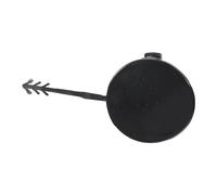 QUARKZMAN Tapa Cubierta De Gancho De Remolque De Parachoques Trasero Derecho Sin Pintar Para Audi A4 Avant B8 2007-2015 No.8K0807441/8K5807441Gru - Paquete De 1