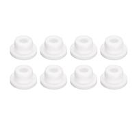 QUARKZMAN Tapón de Silicona para Orificio de 17mm/0.67" Blanco 8pcs
