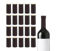 QUARKZMAN Termorretráctiles Cápsulas Vino Botellas 30x60mm Púrpura 150uds