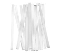QUARKZMAN Tira de Acero Niquelado 0.15mm x 5mm x 100mm Pestaña de Soldadura de Níquel para Paquete de Batería y Soldadura por Puntos 40 Piezas